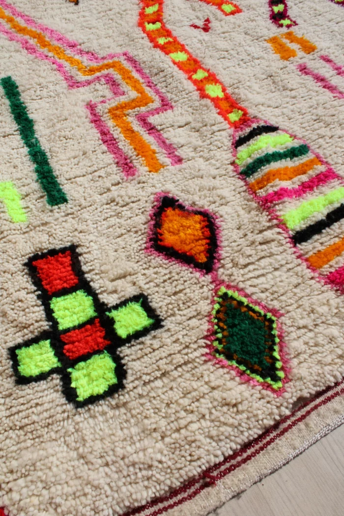 Symbolic Hand-Knotted Floor Art