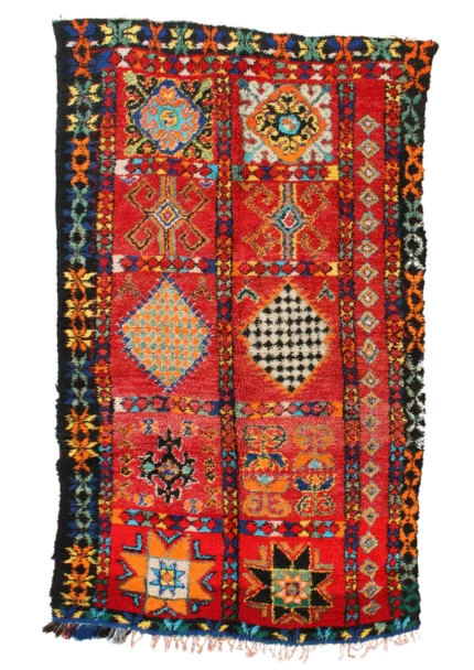 vintage moroccan rug